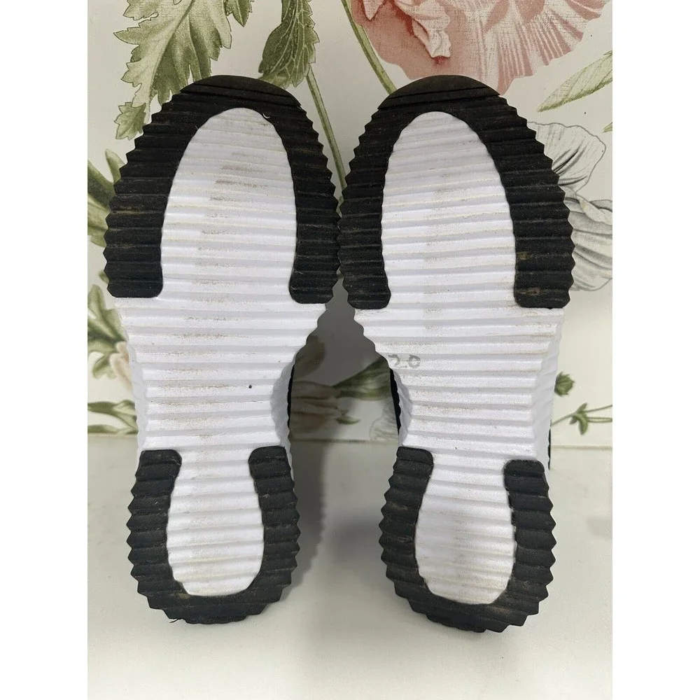 U.S. Polo Assn Wome's Black SlipOn Sneakers Casual Athletic Walking Shoes Sz 8.5